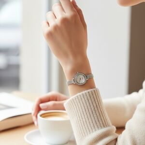 Elegant Silver Watch